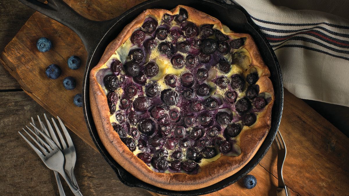 Low carb blueberry pie